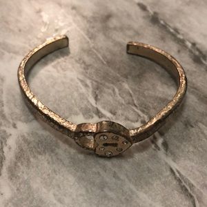 American Eagle Heart Locket Bracelet